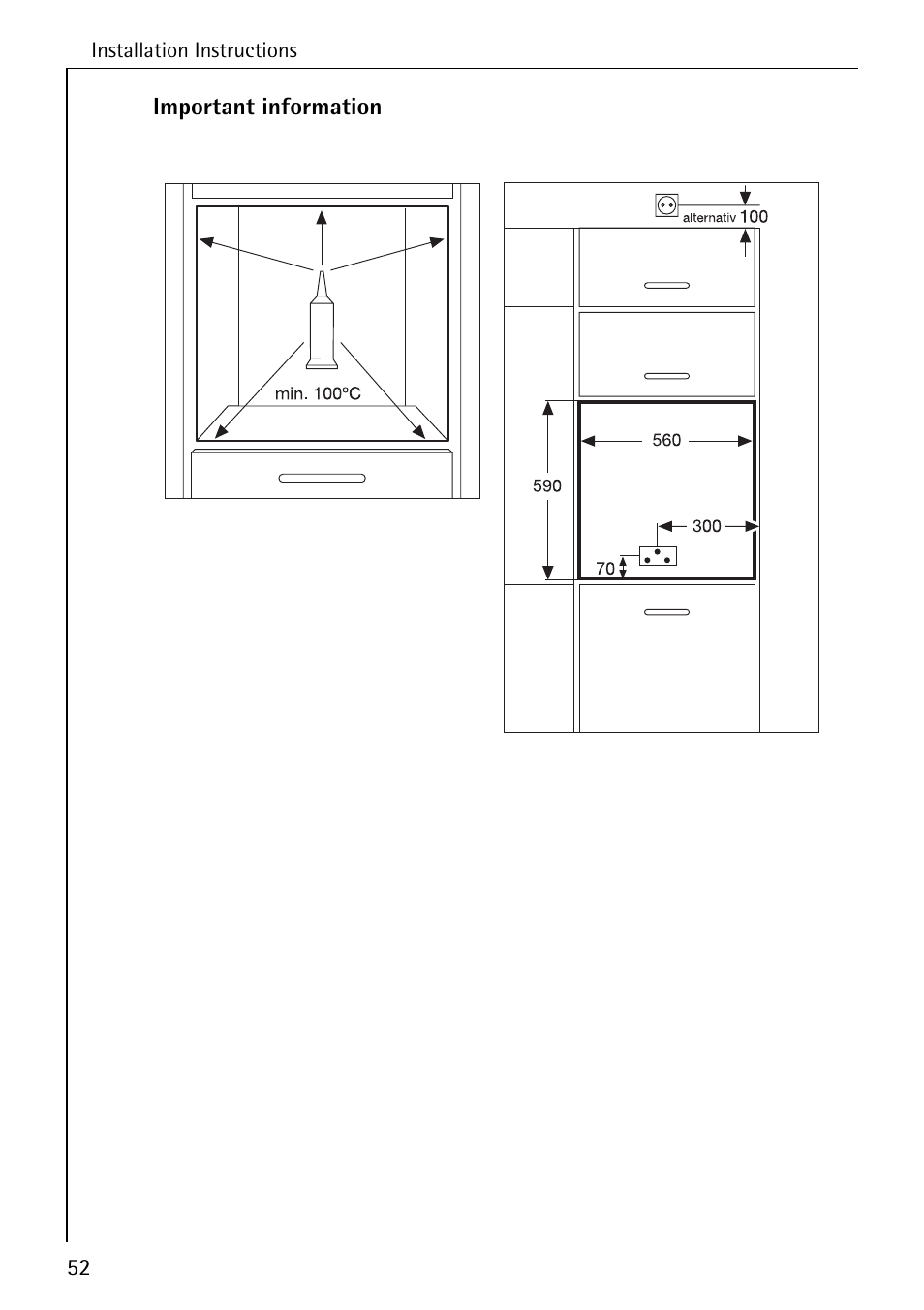 AEG COMPETENCE B 4100 User Manual | Page 52 / 60