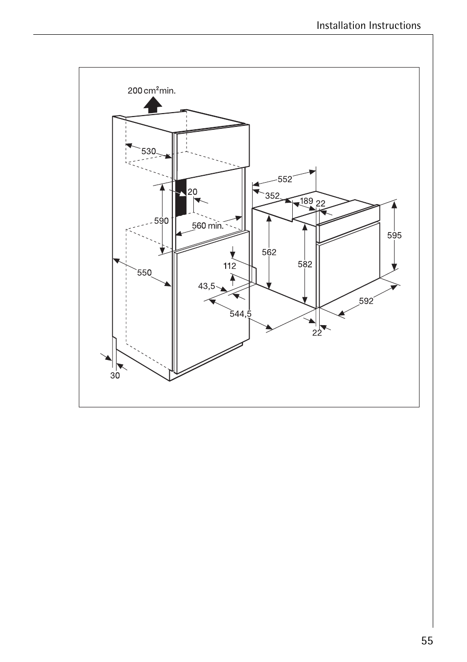 AEG COMPETENCE B 4100 User Manual | Page 55 / 60