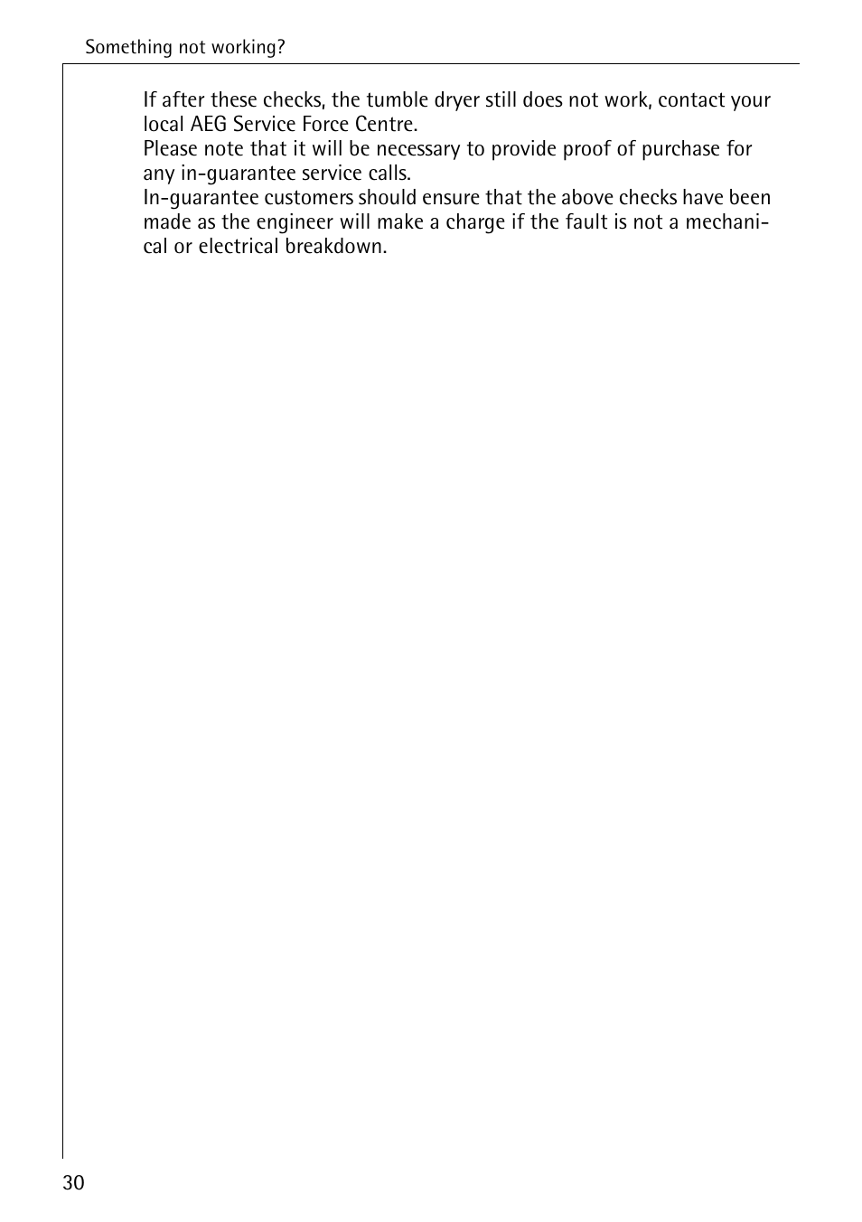 AEG LAVATHERM 33600 User Manual | Page 30 / 40