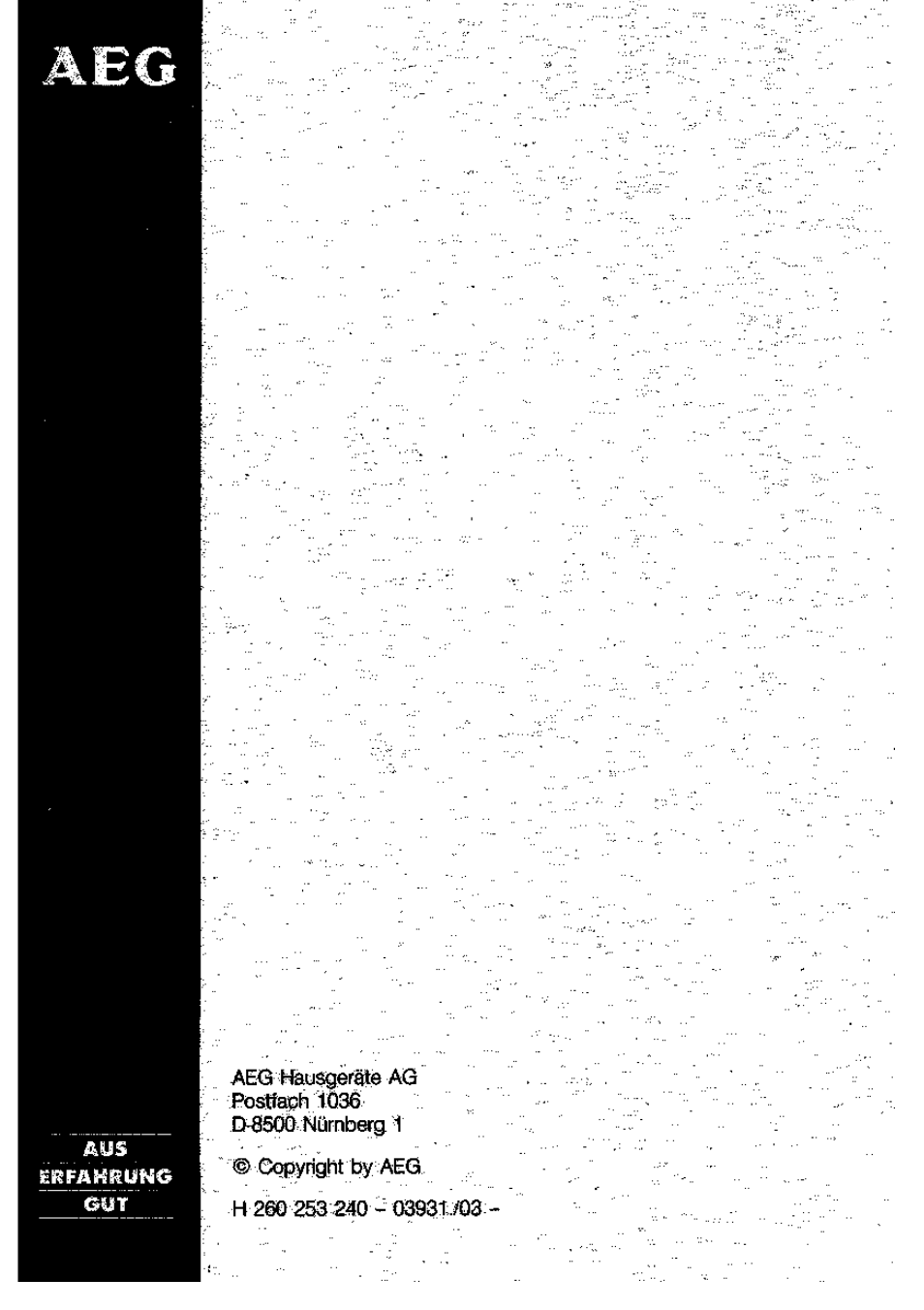 Gsif | AEG 312B User Manual | Page 29 / 29