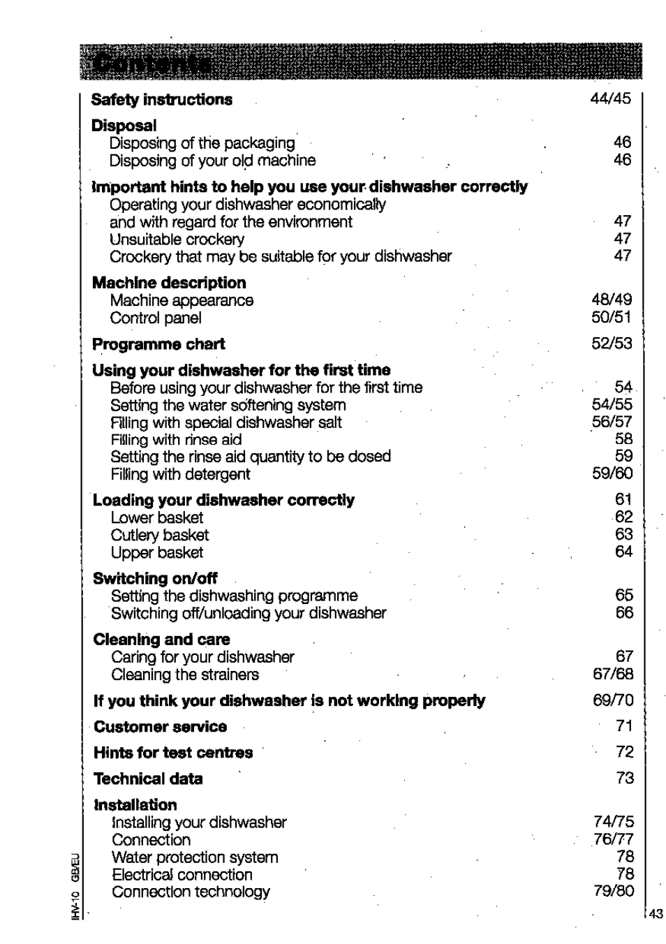 AEG OKO FAVORIT 3130 User Manual | Page 3 / 40