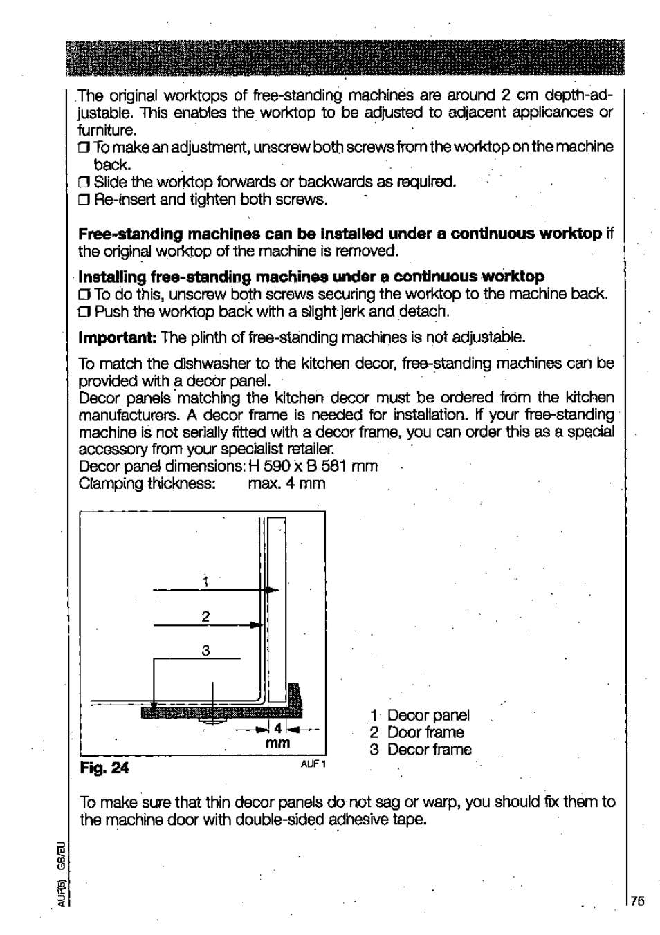 AEG OKO FAVORIT 3130 User Manual | Page 35 / 40