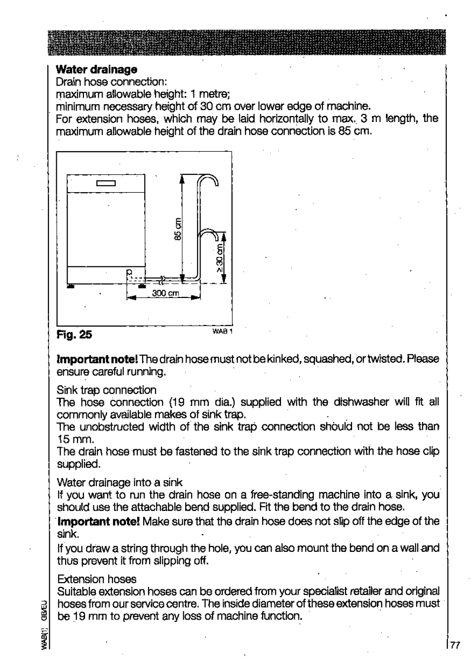 AEG OKO FAVORIT 3130 User Manual | Page 37 / 40