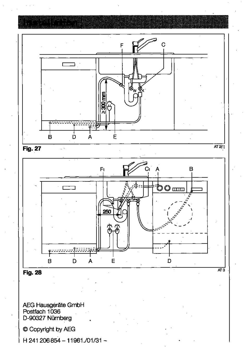 AEG OKO FAVORIT 3130 User Manual | Page 40 / 40