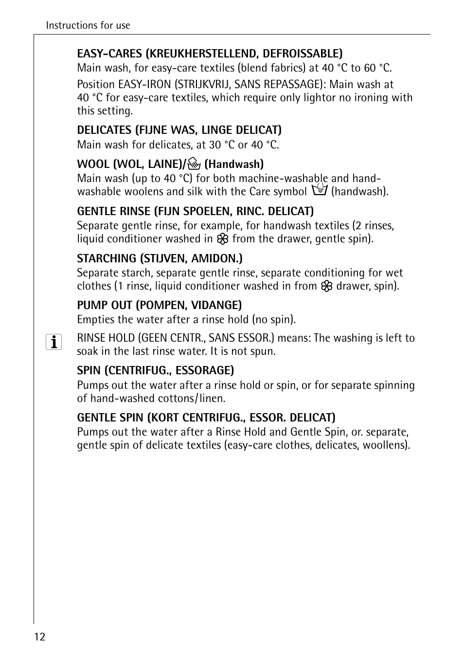 AEG 7200 User Manual | Page 12 / 56