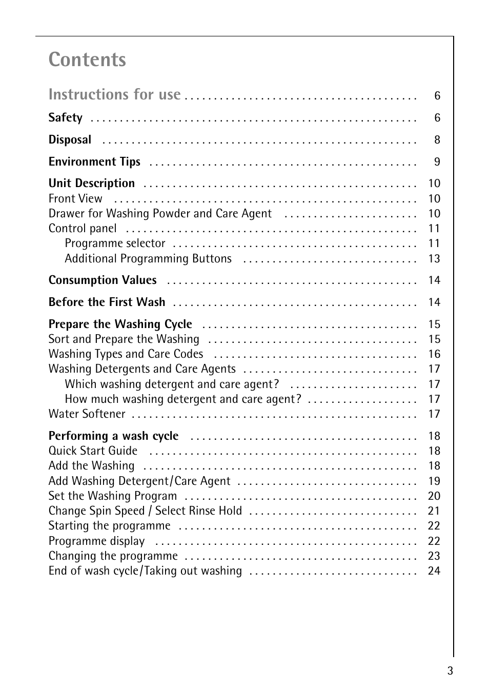 AEG 7200 User Manual | Page 3 / 56