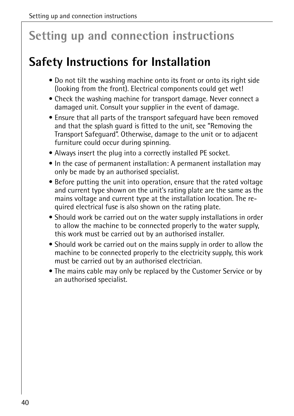 AEG 7200 User Manual | Page 40 / 56