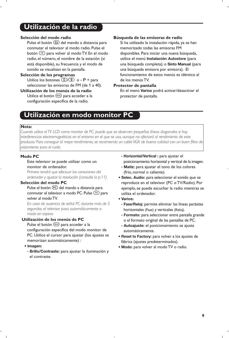 Philips Streamium Flat TV User Manual | Page 119 / 136