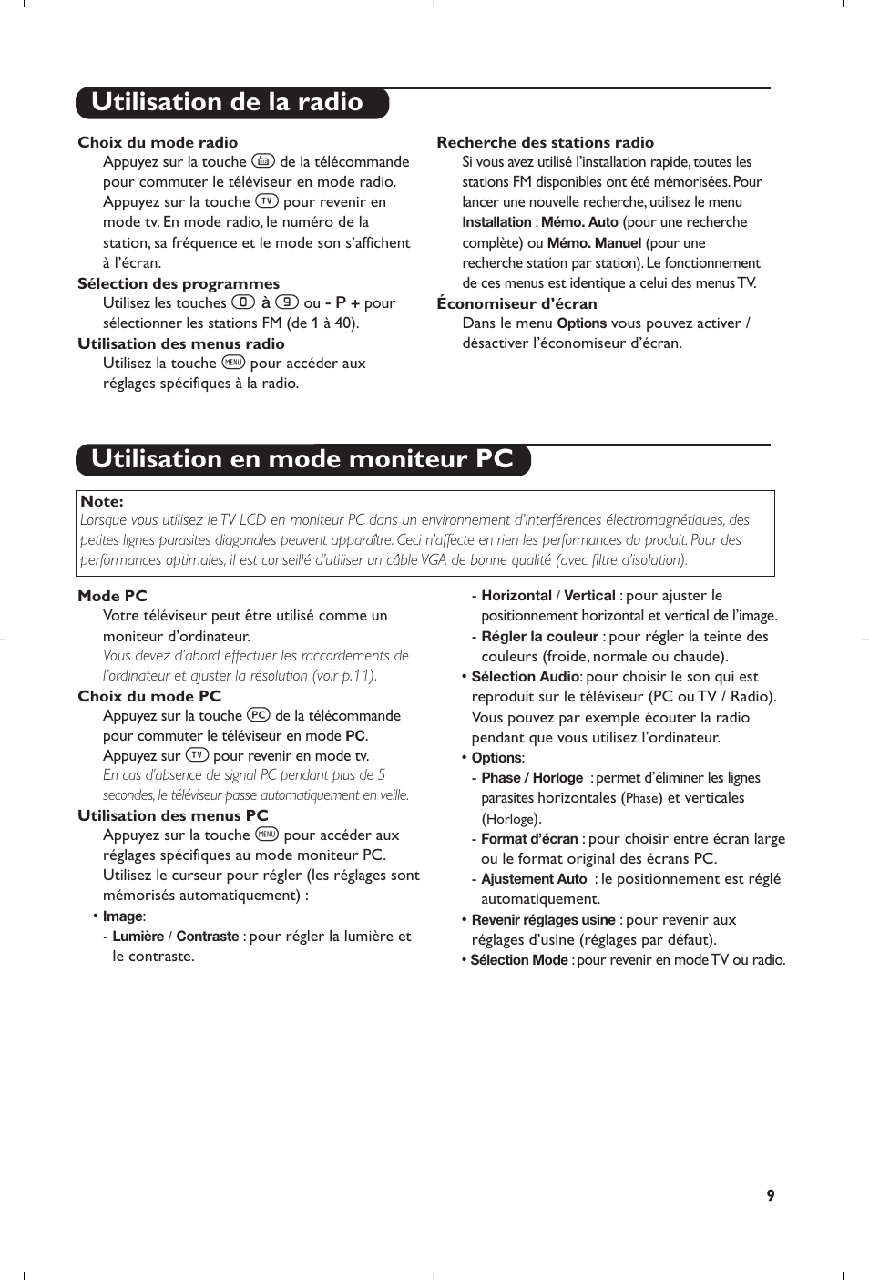 Philips Streamium Flat TV User Manual | Page 23 / 136