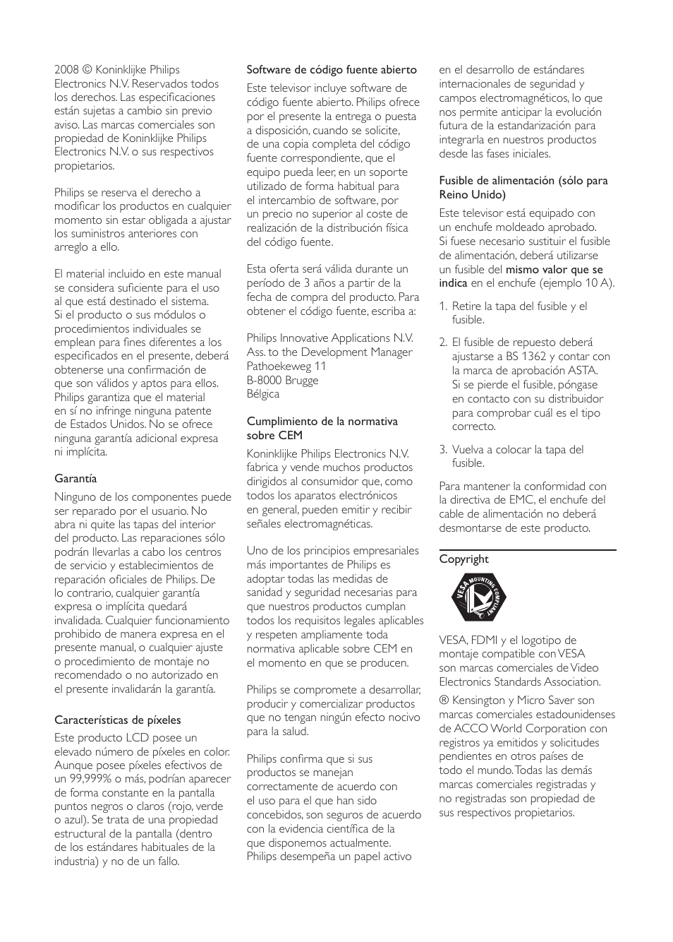 Philips TV LCD User Manual | Page 5 / 32