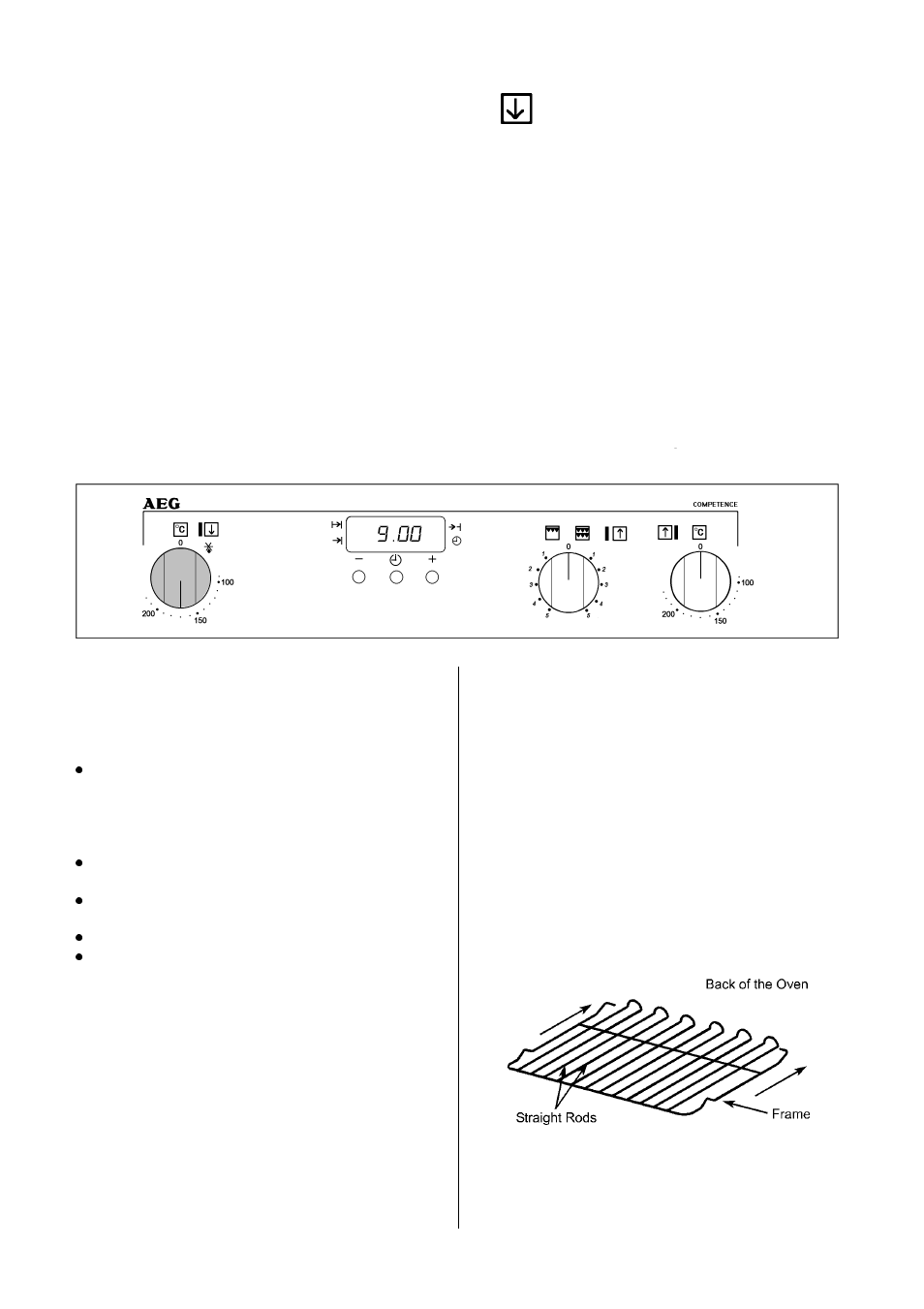 The main fan oven | AEG COMPETENCE D2160-1 User Manual | Page 17 / 40