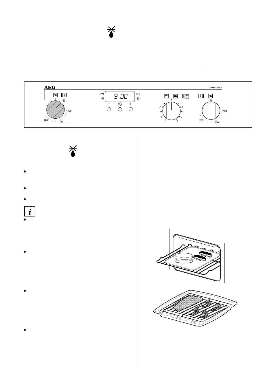 Defrosting | AEG COMPETENCE D2160-1 User Manual | Page 21 / 40
