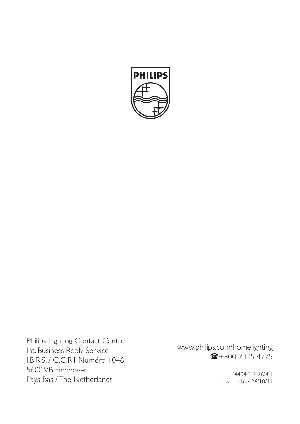 Philips SMARTSPOT Foco empotrable User Manual | Page 8 / 8