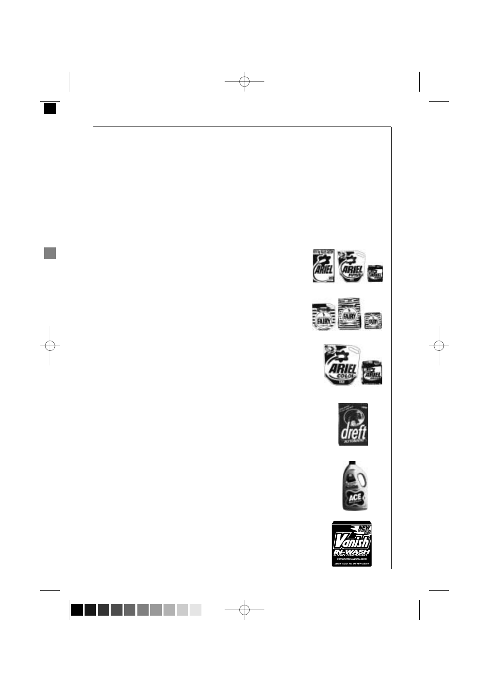 Detergents and additives, Which detergent, Whites | Non biological, Coloureds, Delicate items, Laundry bleach, Stain remover | AEG LAVAMAT 16820 User Manual | Page 21 / 56