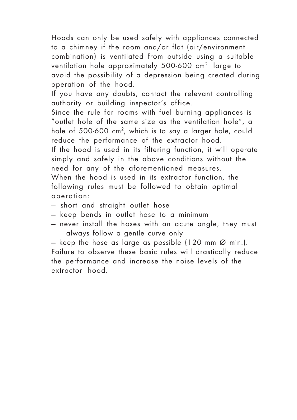 AEG DUNSTABZUGSHAUBE 825 D User Manual | Page 9 / 17