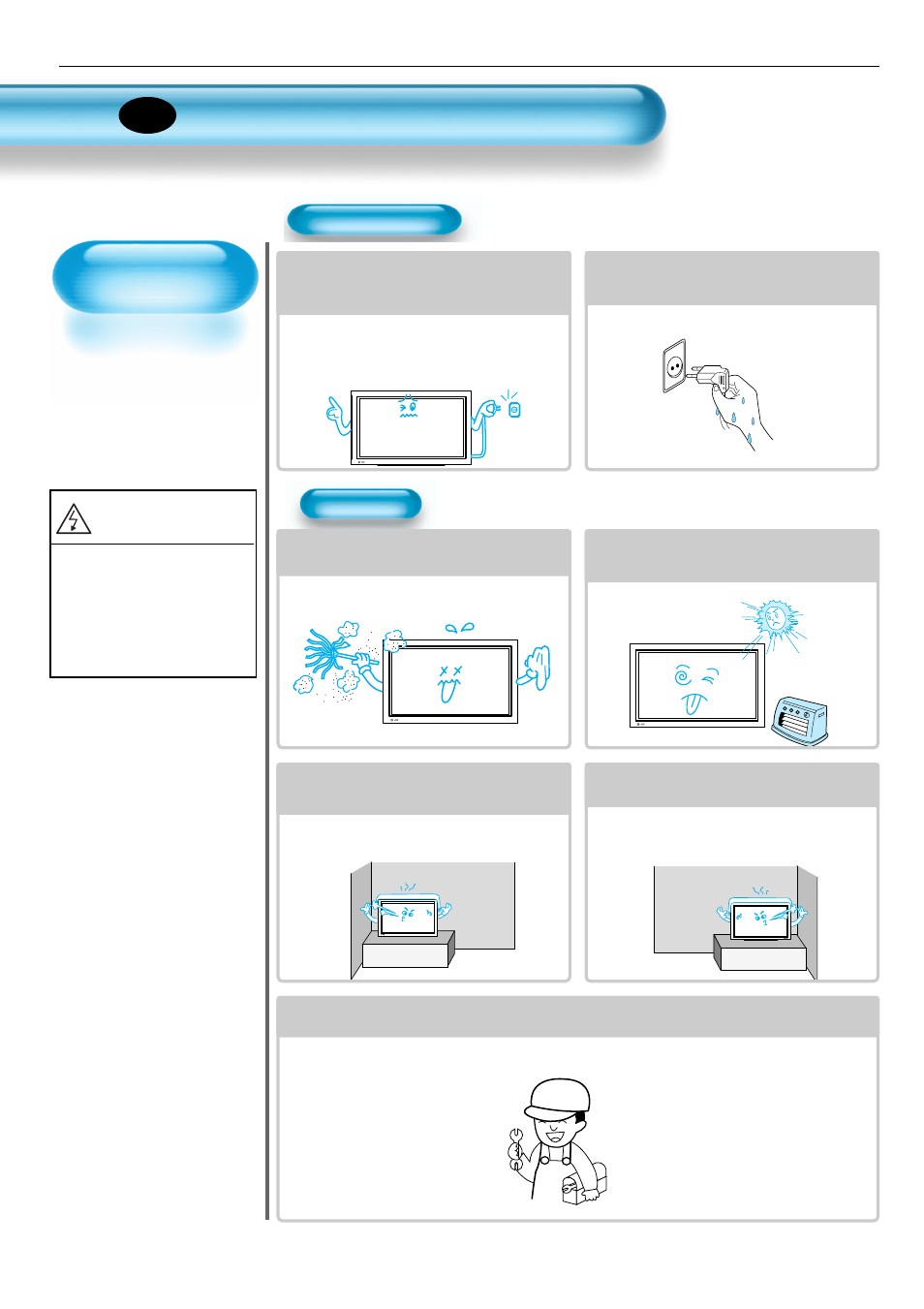 Medidas de seguridad, Precaución, Instalación | Respete siempre los mensajes de seguridad, Alimentación | Philips Monitor de plasma User Manual | Page 4 / 59