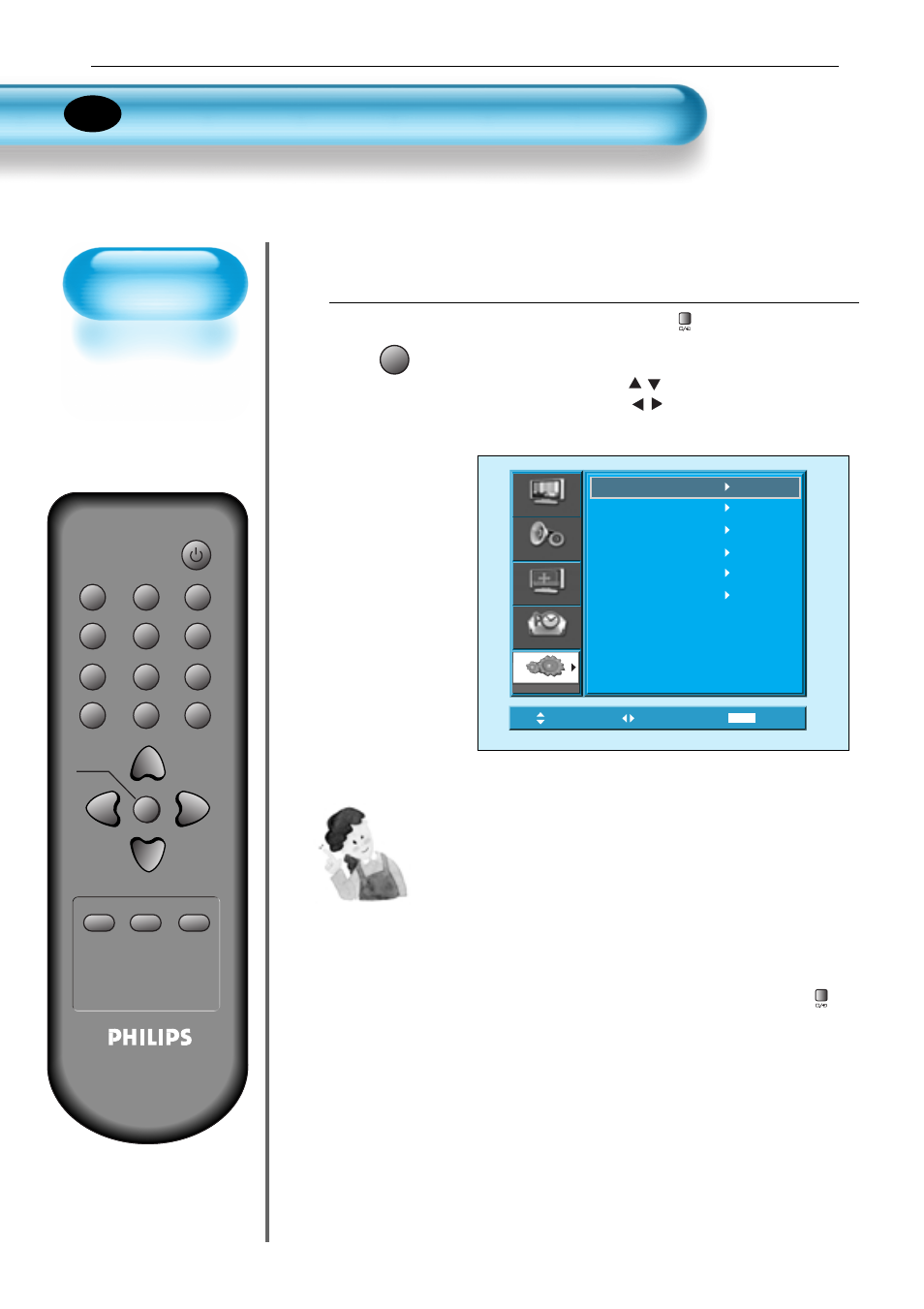 Selección de la señal de entrada, Pulse el botón de selección de señal de entrada, Observaciones | Señal de entrada | Philips Monitor de plasma User Manual | Page 45 / 59