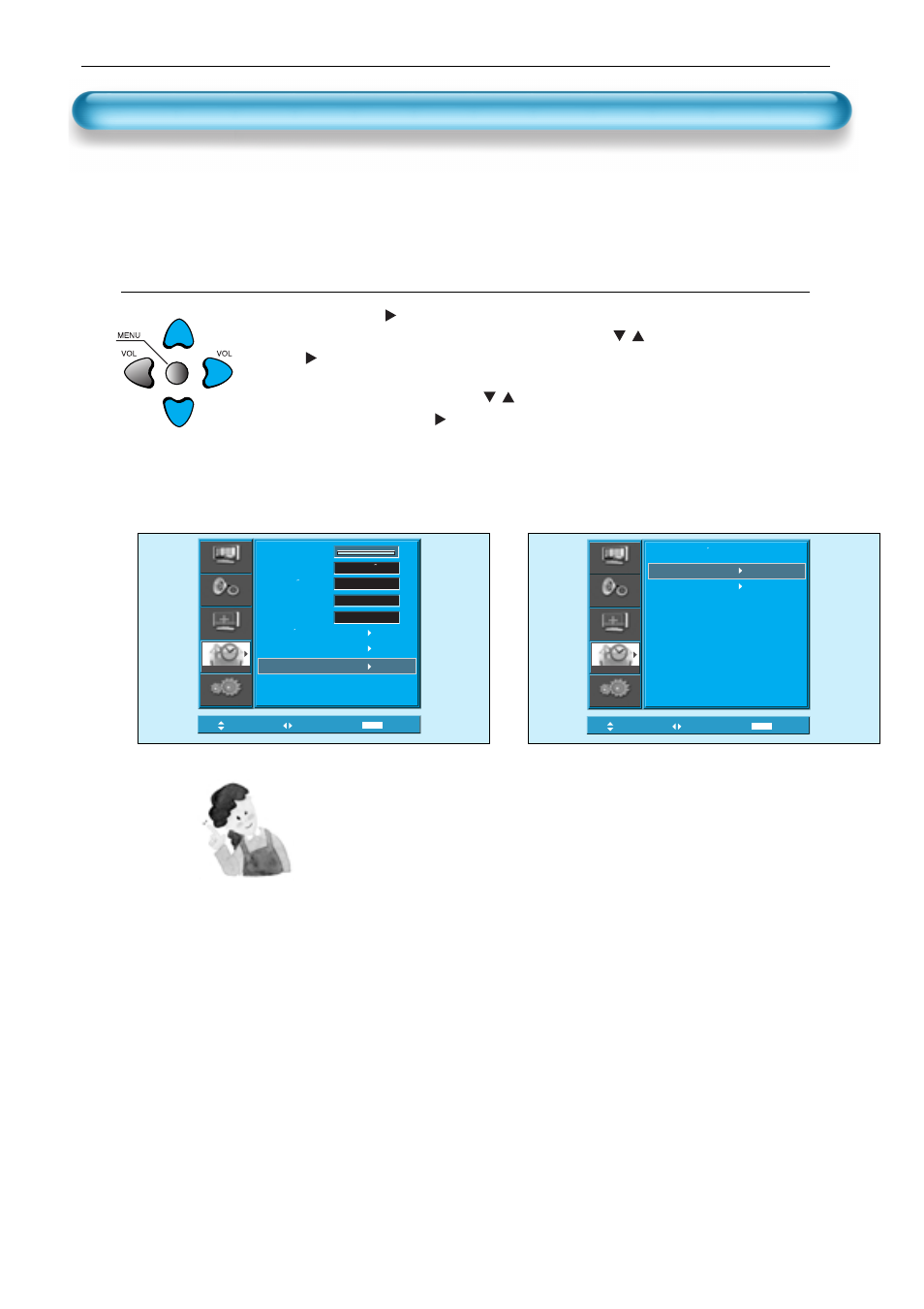 Restablecimiento de los valores, Inicialización, Cuando se ha completado la inicialización | Philips Monitor de plasma User Manual | Page 57 / 59