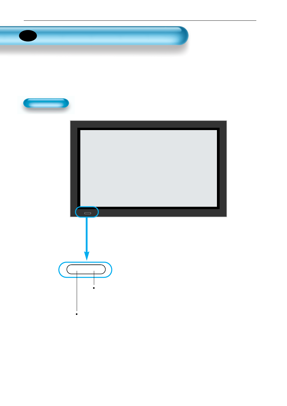 Paneles de control, Panel frontal, Parte frontal | Philips Monitor de plasma User Manual | Page 9 / 59