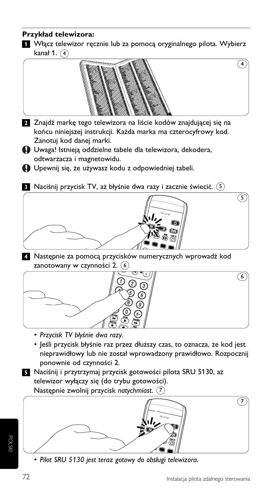 Philips Mando a distancia universal User Manual | Page 72 / 108