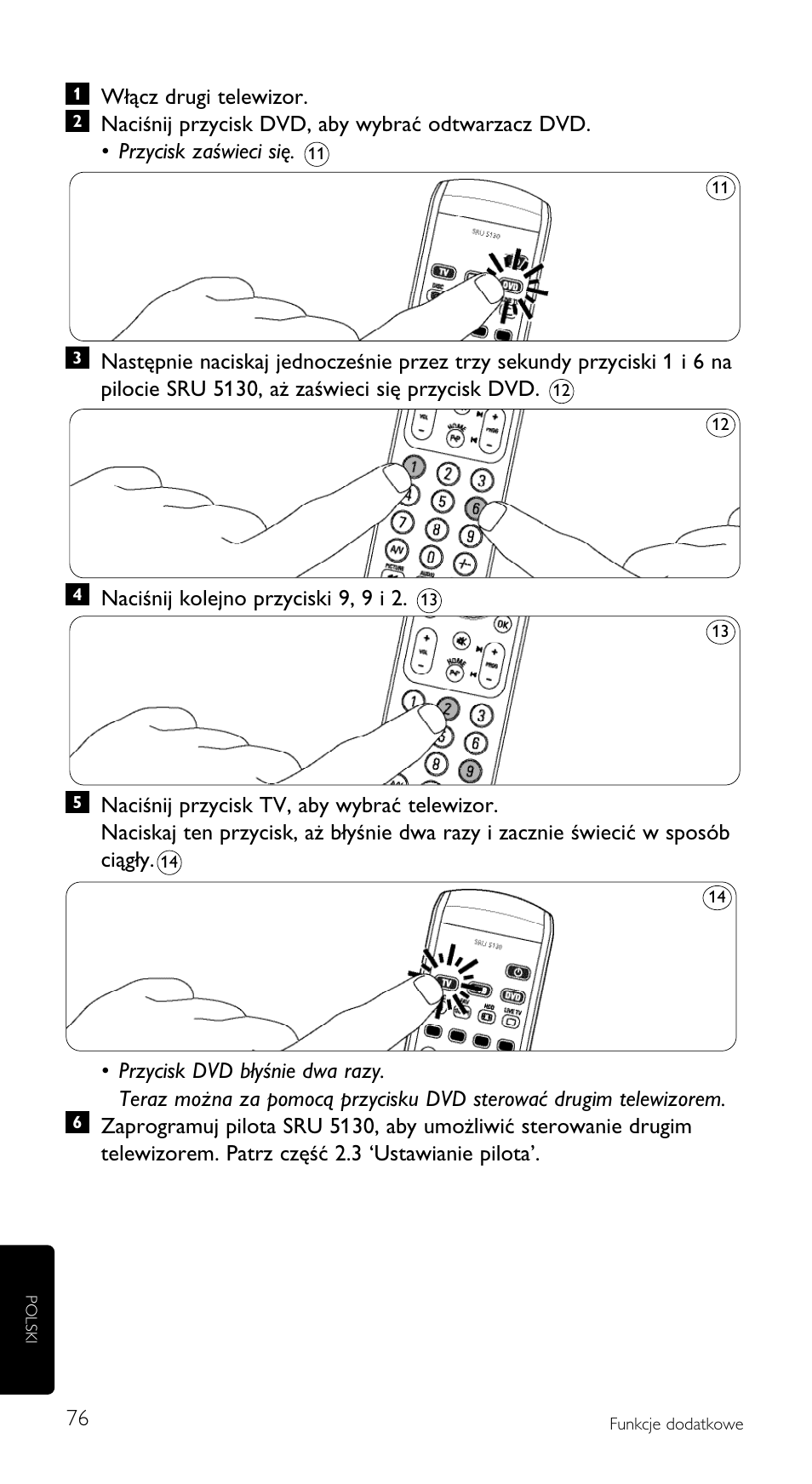 Philips Mando a distancia universal User Manual | Page 76 / 108