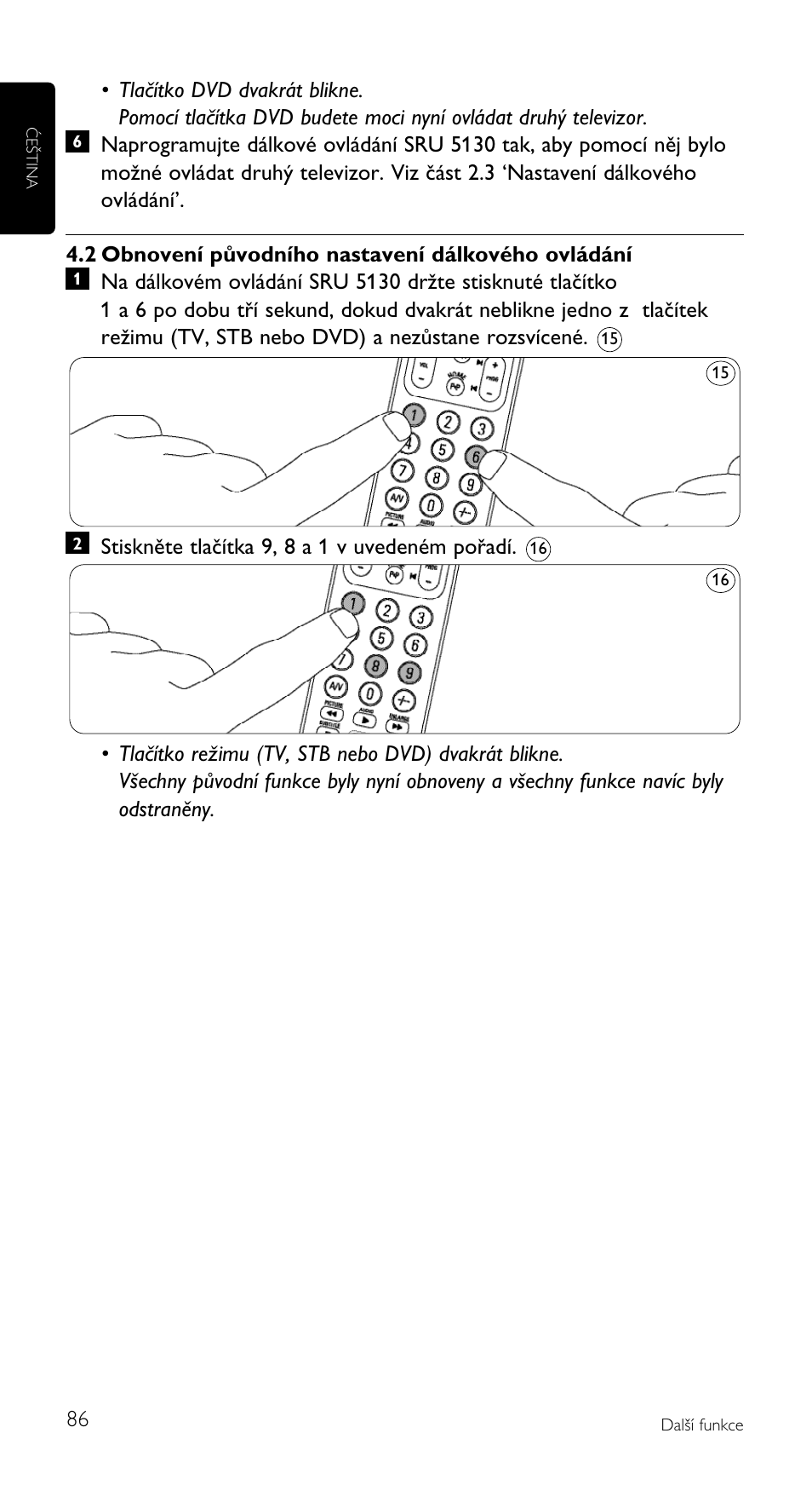 Philips Mando a distancia universal User Manual | Page 86 / 108