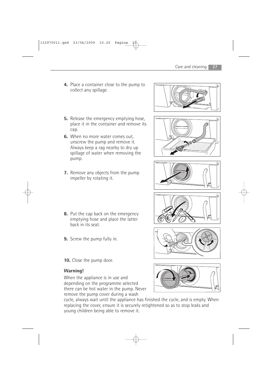 AEG LAVAMAT 54840 User Manual | Page 27 / 44