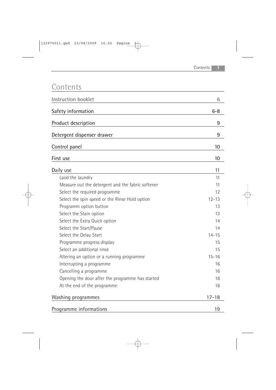 AEG LAVAMAT 54840 User Manual | Page 3 / 44
