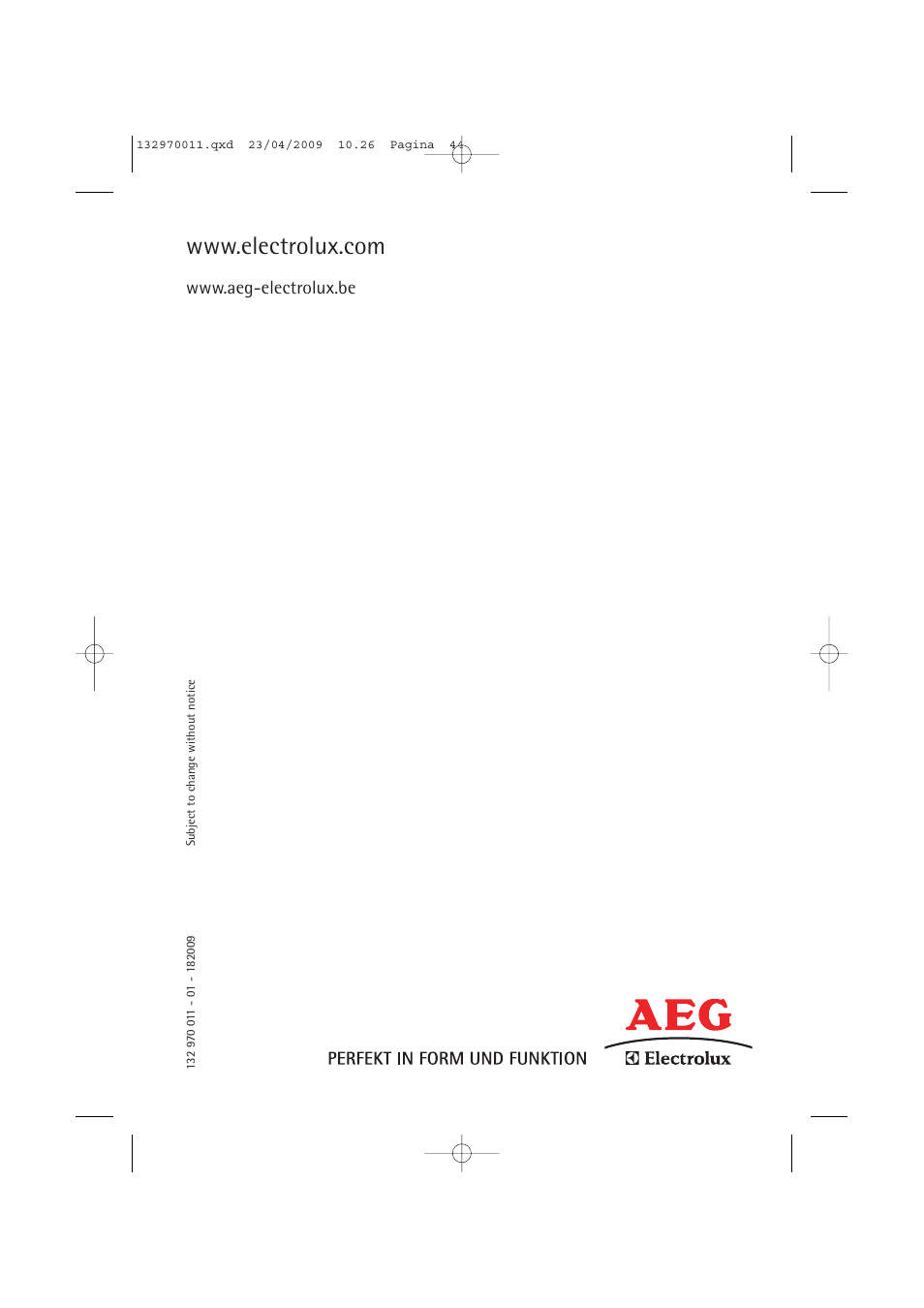 AEG LAVAMAT 54840 User Manual | Page 44 / 44