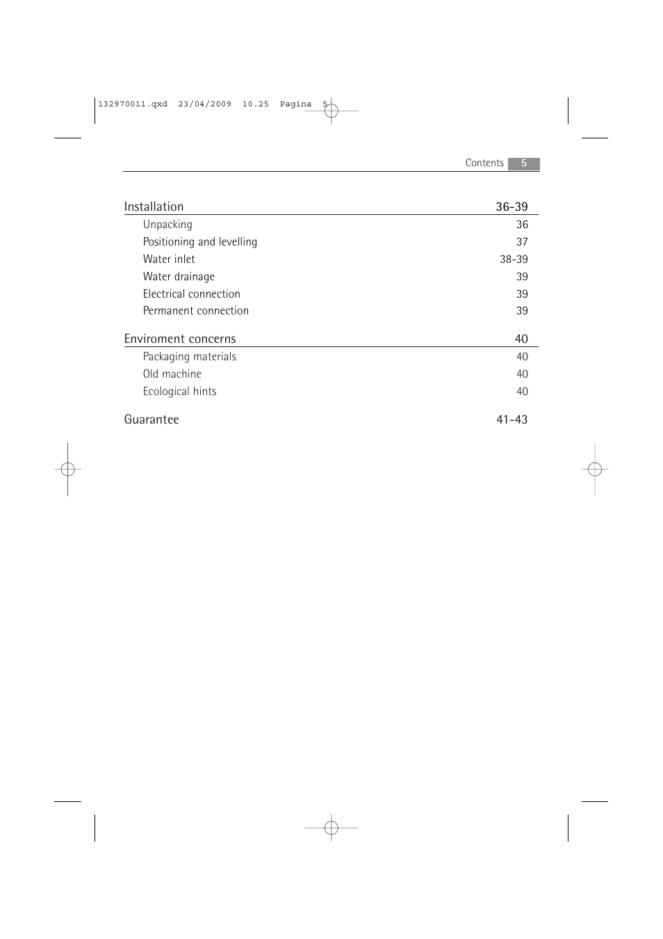 AEG LAVAMAT 54840 User Manual | Page 5 / 44
