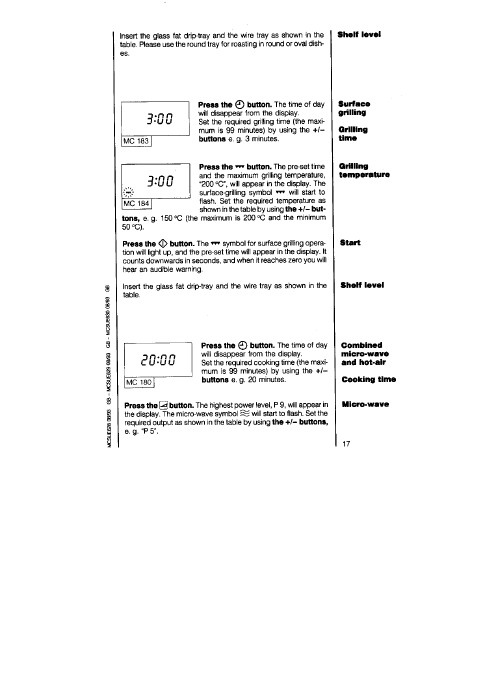 Tn*nn | AEG MICROMAT 625 User Manual | Page 17 / 40