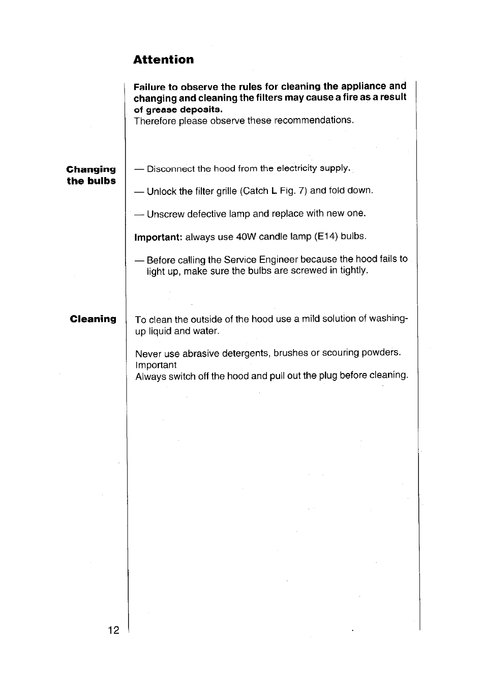 AEG 102 D User Manual | Page 12 / 20