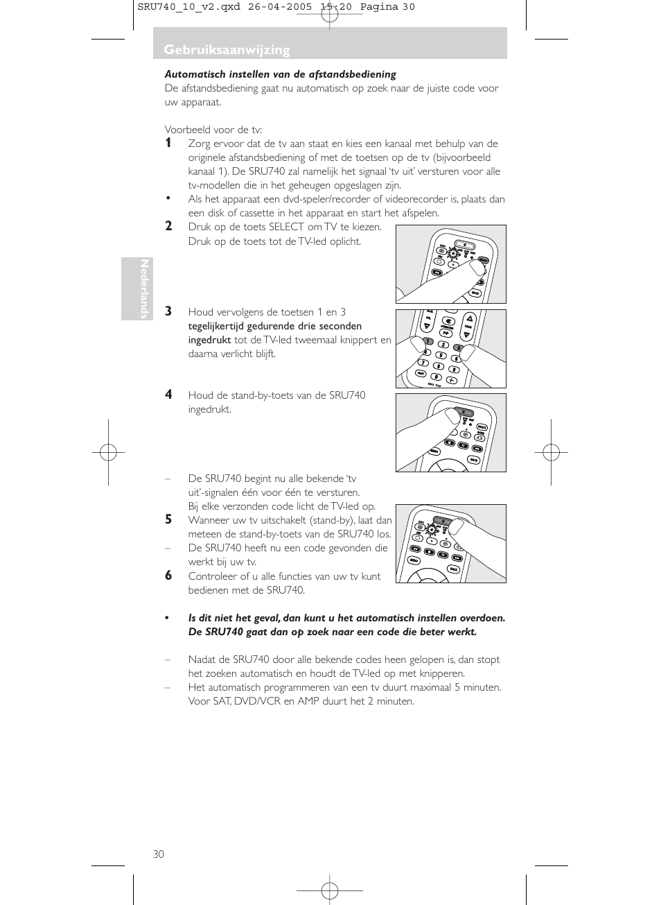 Philips Mando a distancia universal User Manual | Page 30 / 116