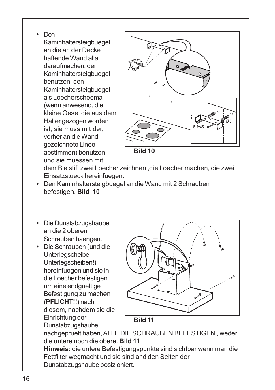 AEG DK 4360 User Manual | Page 16 / 68
