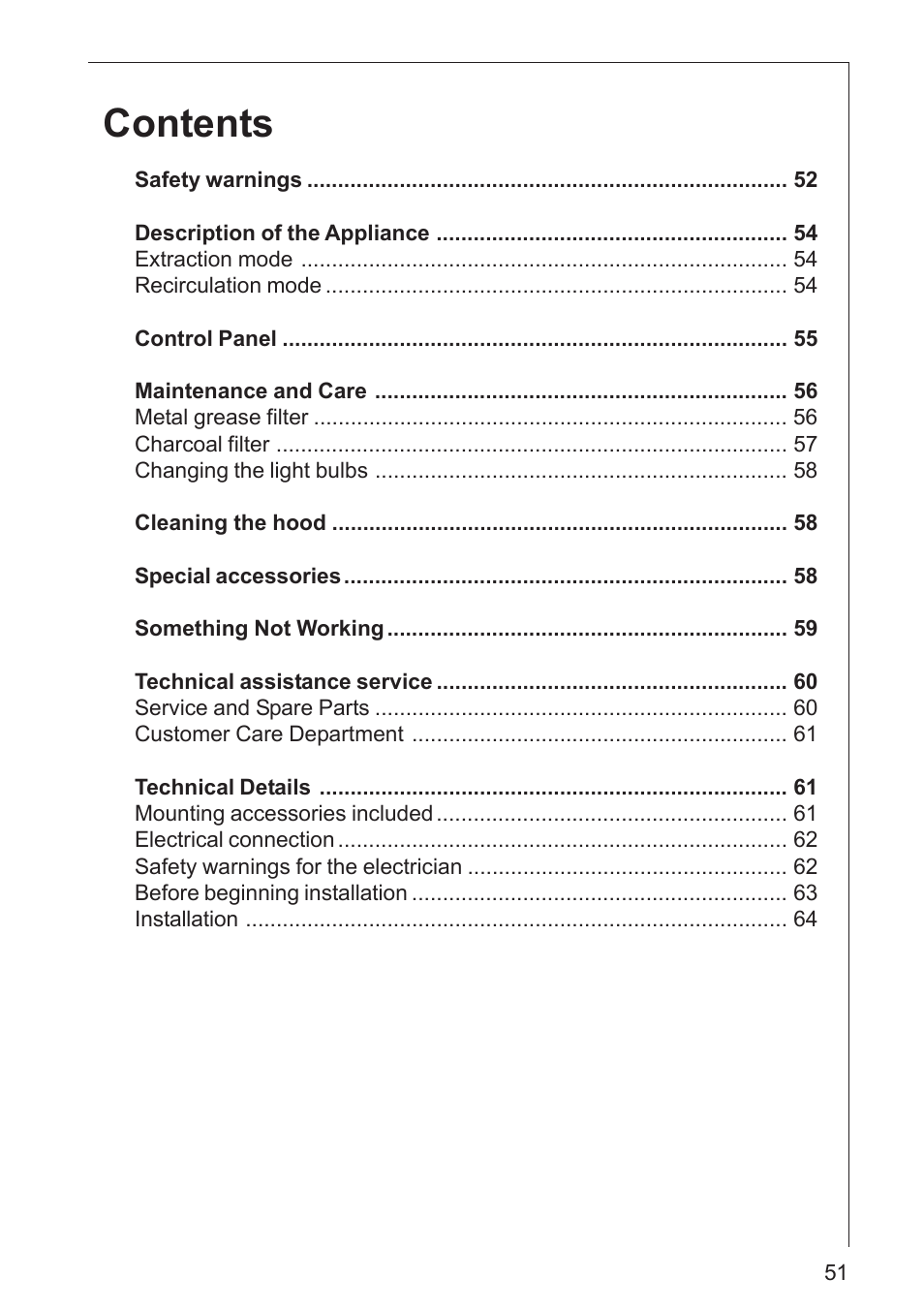 AEG DK 4360 User Manual | Page 51 / 68