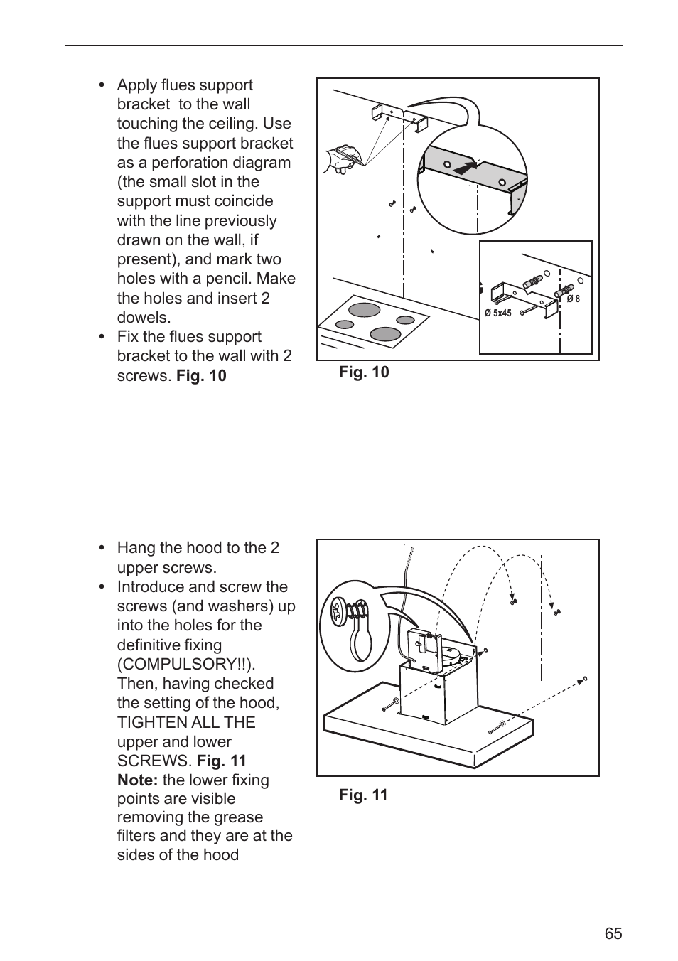 AEG DK 4360 User Manual | Page 65 / 68
