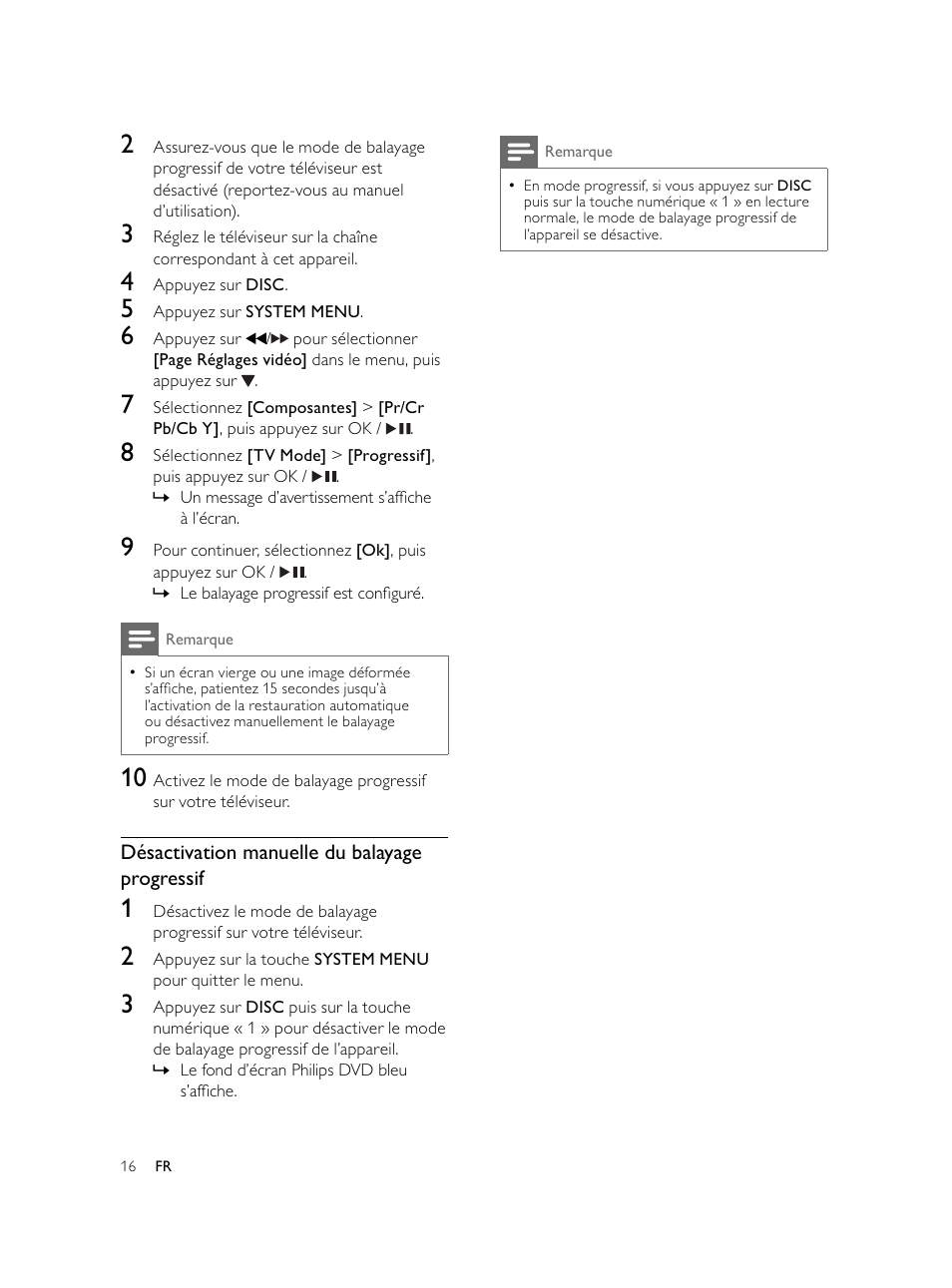 Philips Microcadena DVD por componentes User Manual | Page 149 / 269