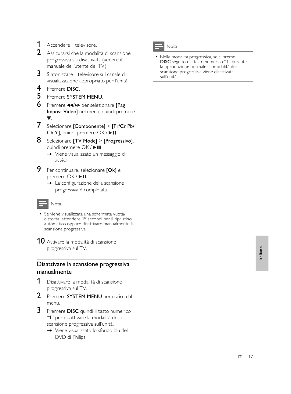 Philips Microcadena DVD por componentes User Manual | Page 184 / 269