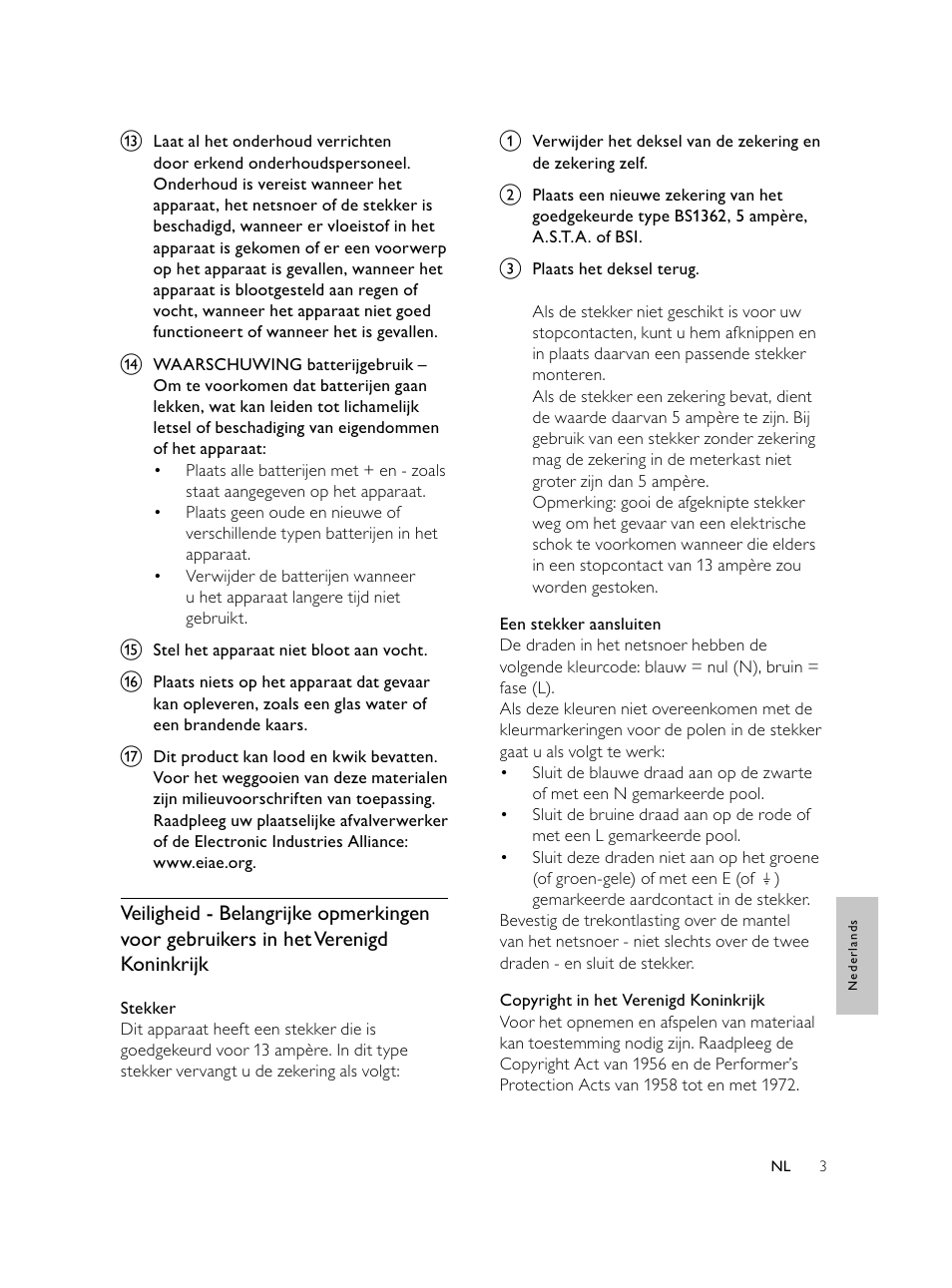 Philips Microcadena DVD por componentes User Manual | Page 204 / 269
