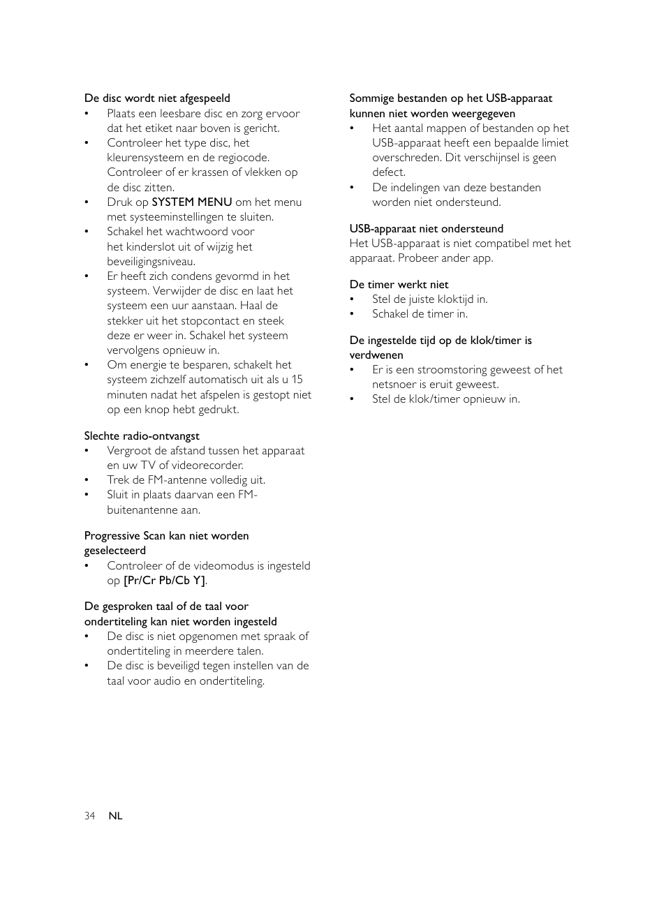 Philips Microcadena DVD por componentes User Manual | Page 235 / 269