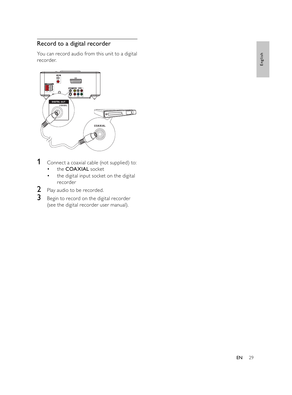 Philips Microcadena DVD por componentes User Manual | Page 28 / 269