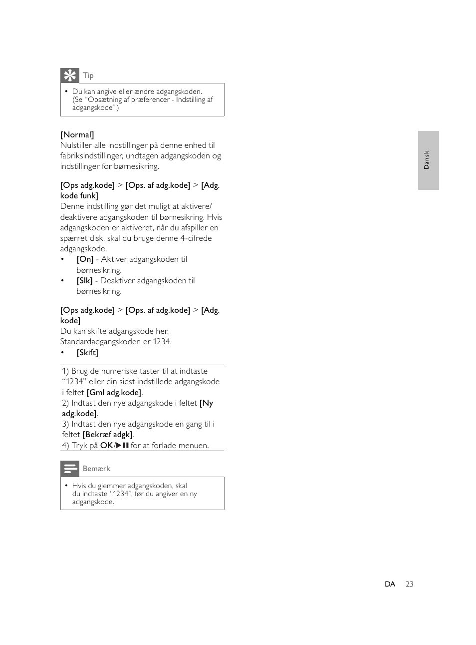 Philips Microcadena DVD por componentes User Manual | Page 56 / 269