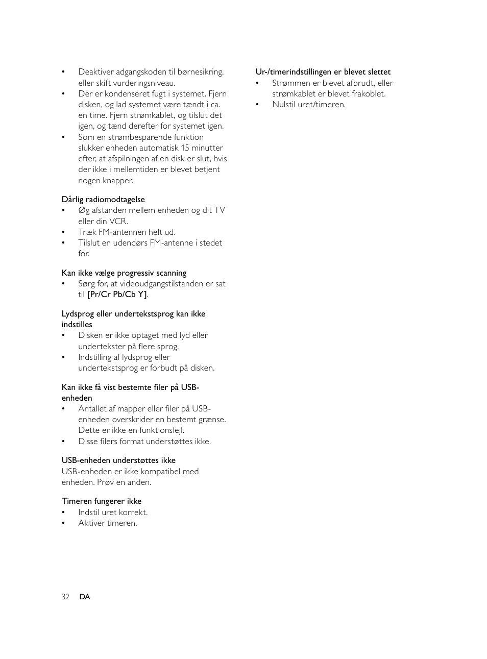 Philips Microcadena DVD por componentes User Manual | Page 65 / 269