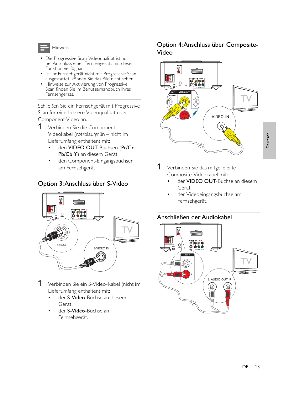 Philips Microcadena DVD por componentes User Manual | Page 78 / 269