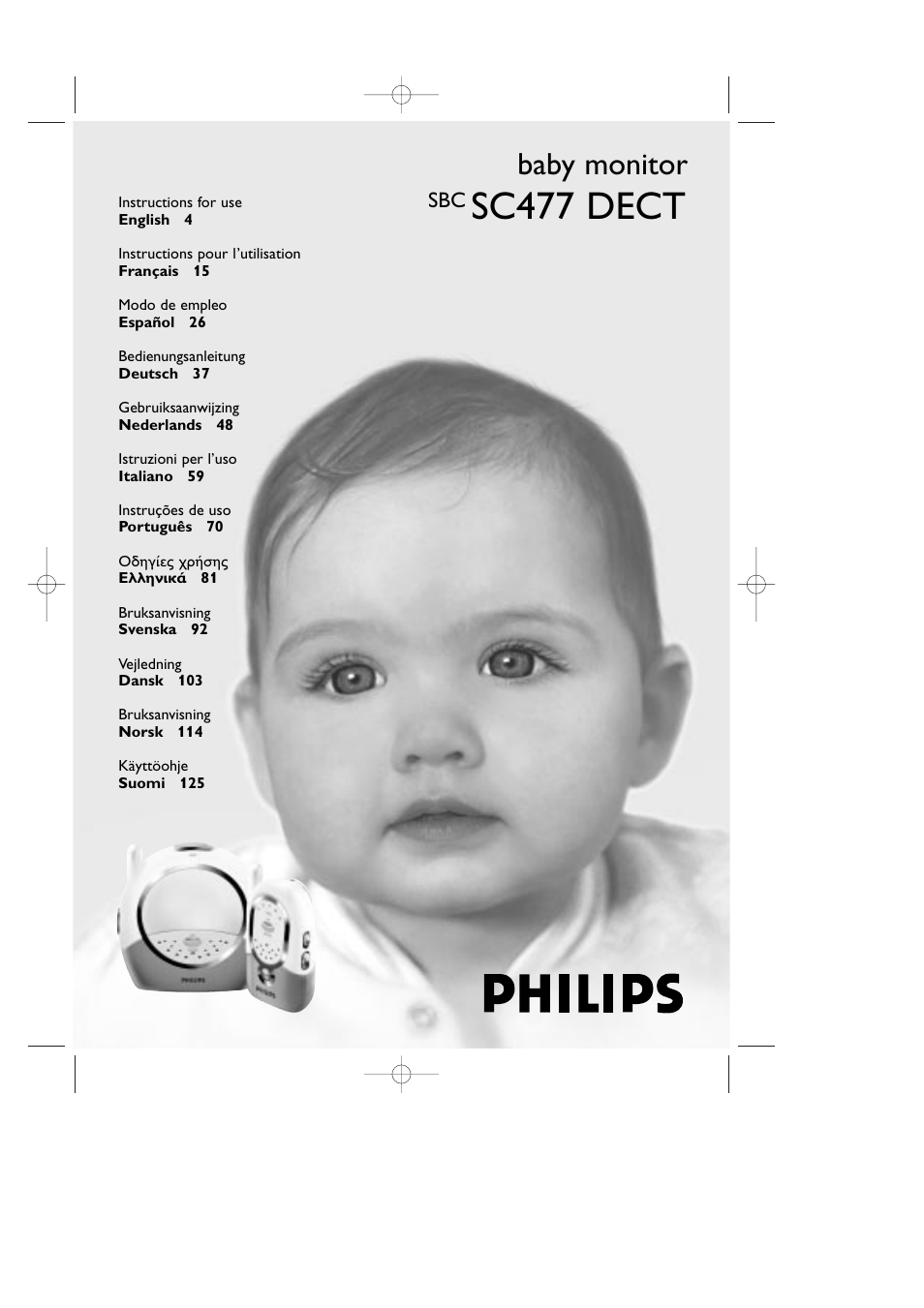 Philips Vigilabebés DECT User Manual | 137 pages