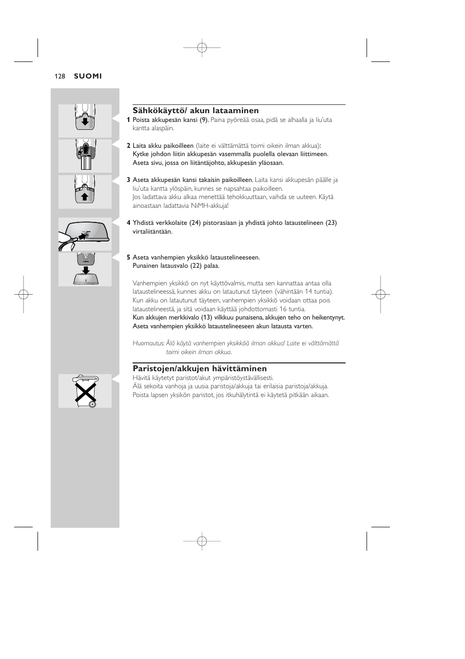 Philips Vigilabebés DECT User Manual | Page 128 / 137