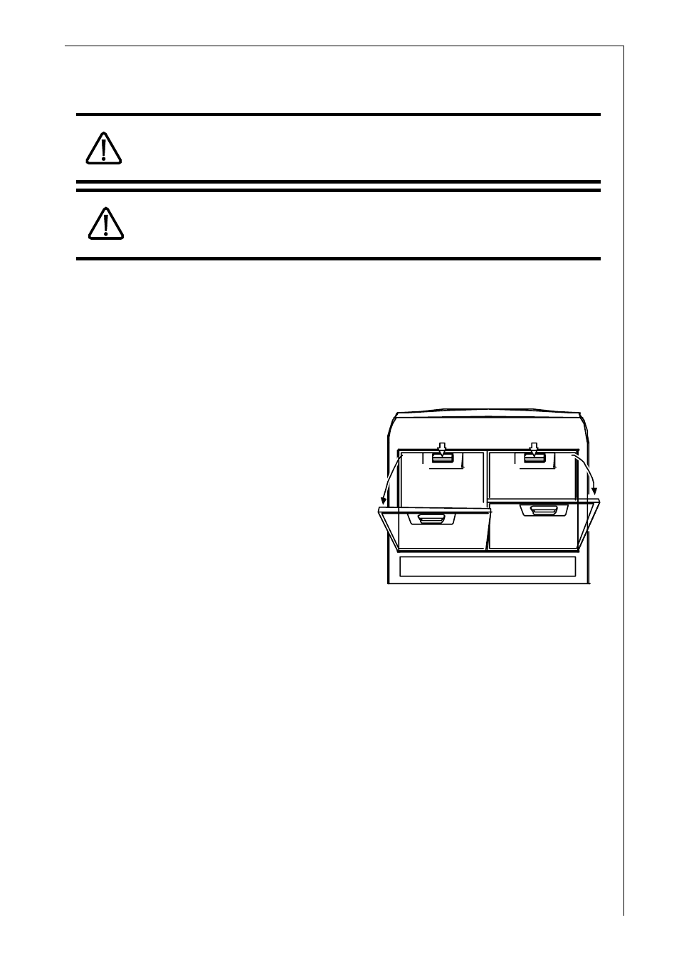 Maintenance and cleaning, Cleaning the hood, Cleaning the grease filters | Changing and cleaning the charcoal filter | AEG 1400 D User Manual | Page 6 / 15