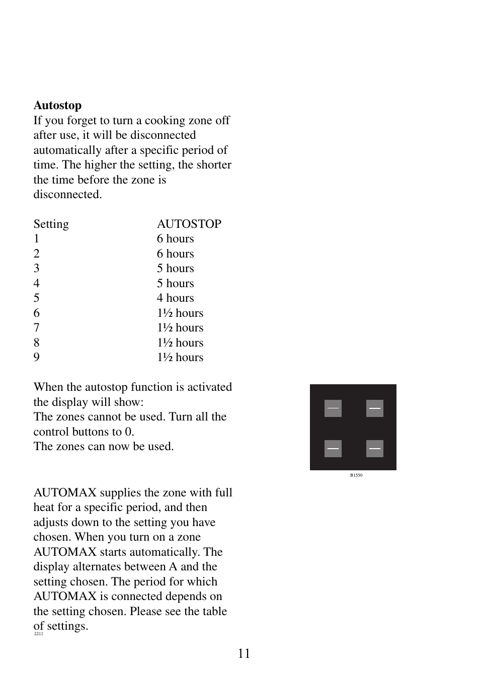 AEG 6510K7-M User Manual | Page 11 / 32