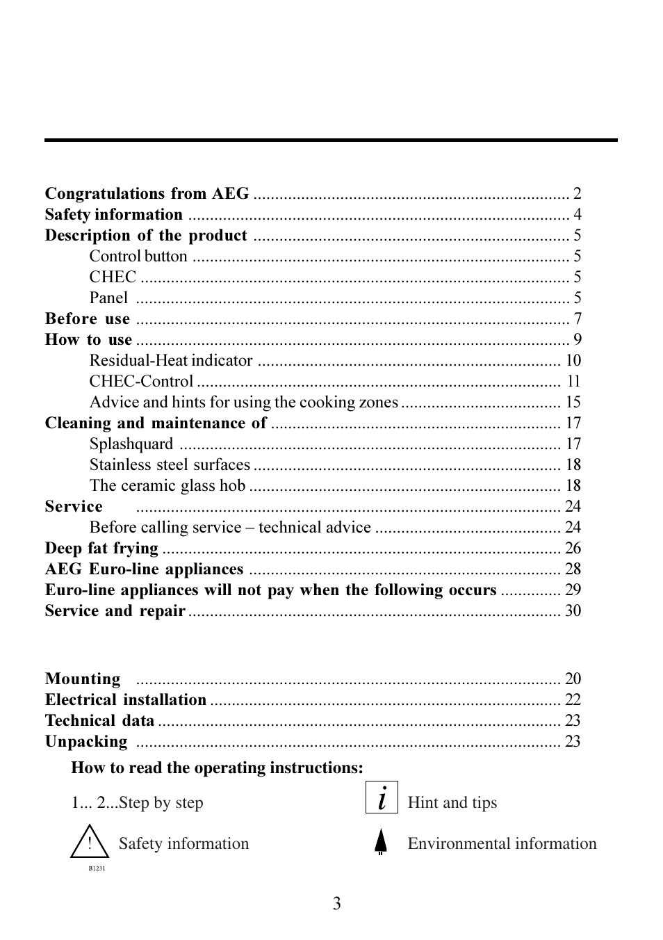 AEG 6510K7-M User Manual | Page 3 / 32