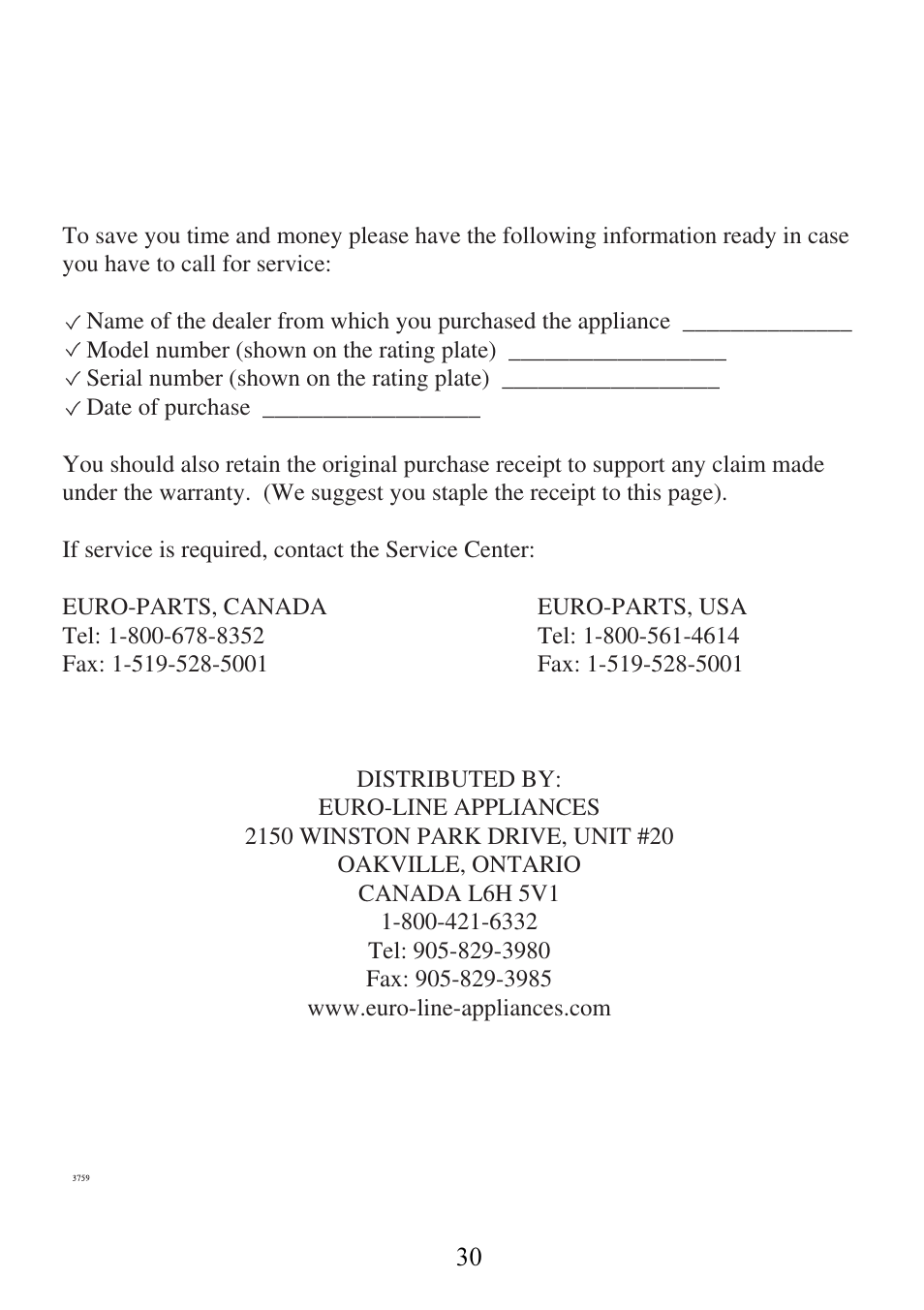 Service and repair | AEG 6510K7-M User Manual | Page 30 / 32